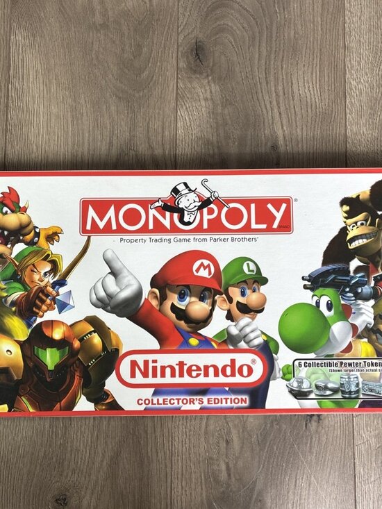 Nintendo Other - Monopoly Nintendo Collector’s Edition Board Game Collectible Pewter Tokens Zelda